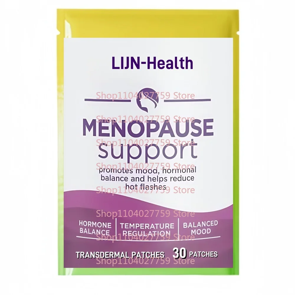 30 Patches Menopause Support Transdermal Patches for Women Support Menopause, Mood Balance & Hot-Flash
30 Patches Menopause Support Transdermal Patches for Women Support Menopause, Mood Balance & Hot-Flash