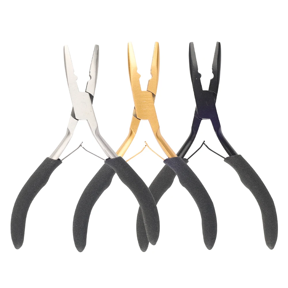 ARLANY Hair Extension Pliers for Micro Beads Microlink Pliers with Anti-slip Handle for Weft Extensions Feather Extensions
ARLANY Hair Extension Pliers for Micro Beads Microlink Pliers with Anti-slip Handle for Weft Extensions Feather Extensions