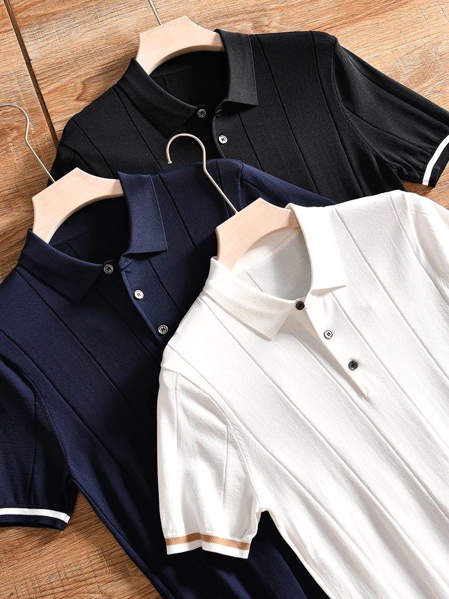 Italian Style Men's Slim Fit Short Sleeve Shirt High Elasticity Non-iron Business Casual Fashion Summer Knitted Fabric
Italian Style Men's Slim Fit Short Sleeve Shirt High Elasticity Non-iron Business Casual Fashion Summer Knitted Fabric