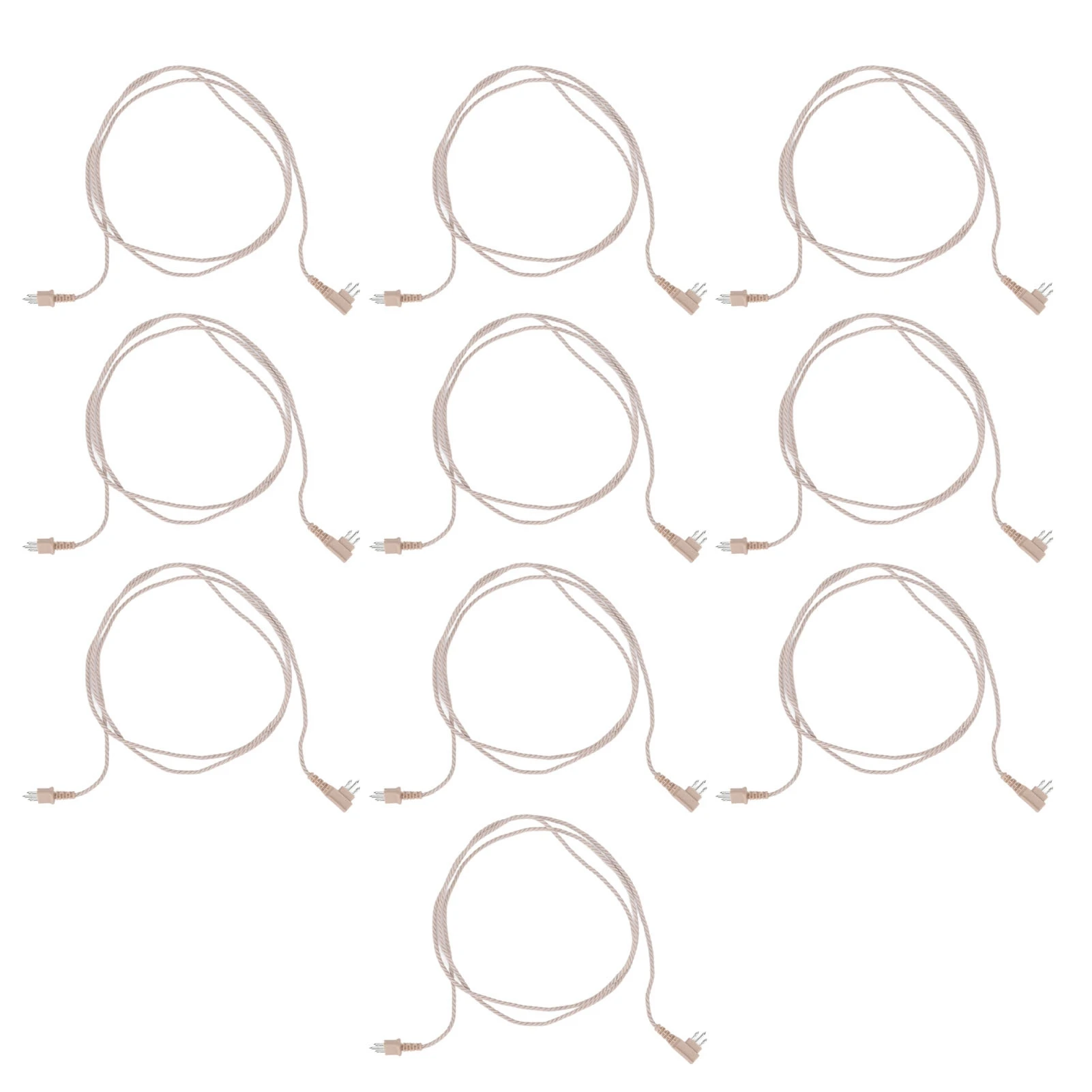 10pcs 3 Pin Hearing Aid Receiver Cable Portable Wear Resistant PVC Hearing Aid Replacement Cord for Hearing Aids
10pcs 3 Pin Hearing Aid Receiver Cable Portable Wear Resistant PVC Hearing Aid Replacement Cord for Hearing Aids