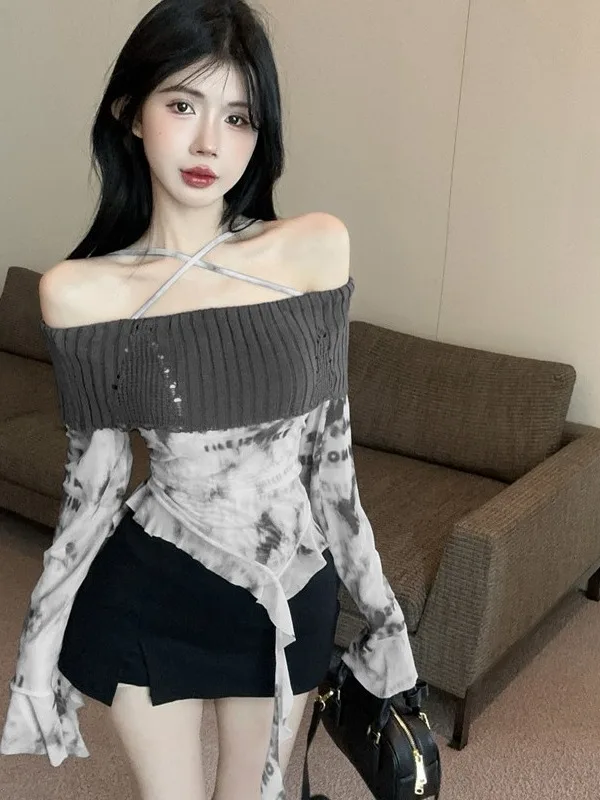 Свитера Джемперы Пуловеры Женские с длинным рукавом Женские вязаные потертые мешковатые концертные фестивали Рок Панк Гранж Альтернатива
Свитера Джемперы Пуловеры Женские с длинным рукавом Женские вязаные потертые мешковатые концертные фестивали Рок Панк Гранж Альтернатива