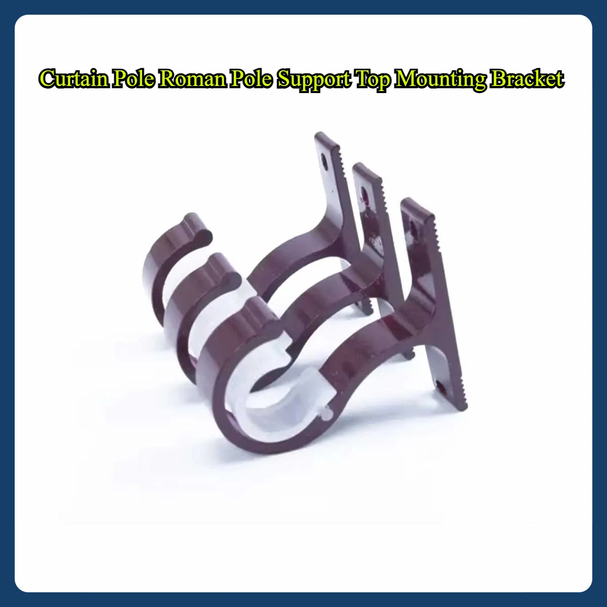 Curtain Pole Roman Pole Support Top Mounting Bracket/Curtain Accessories 
Curtain Pole Roman Pole Support Top Mounting Bracket/Curtain Accessories