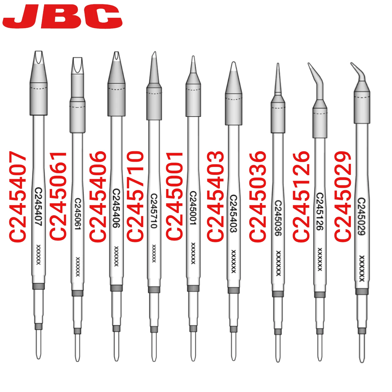 Наконечники для паяльника JBC C245029, электрическая профессиональная сварочная Оловянная головка, 3 секунды, нагрев для JBC, ручной инструмент для ремонта
Наконечники для паяльника JBC C245029, электрическая профессиональная сварочная Оловянная головка, 3 секунды, нагрев для JBC, ручной инструмент для ремонта