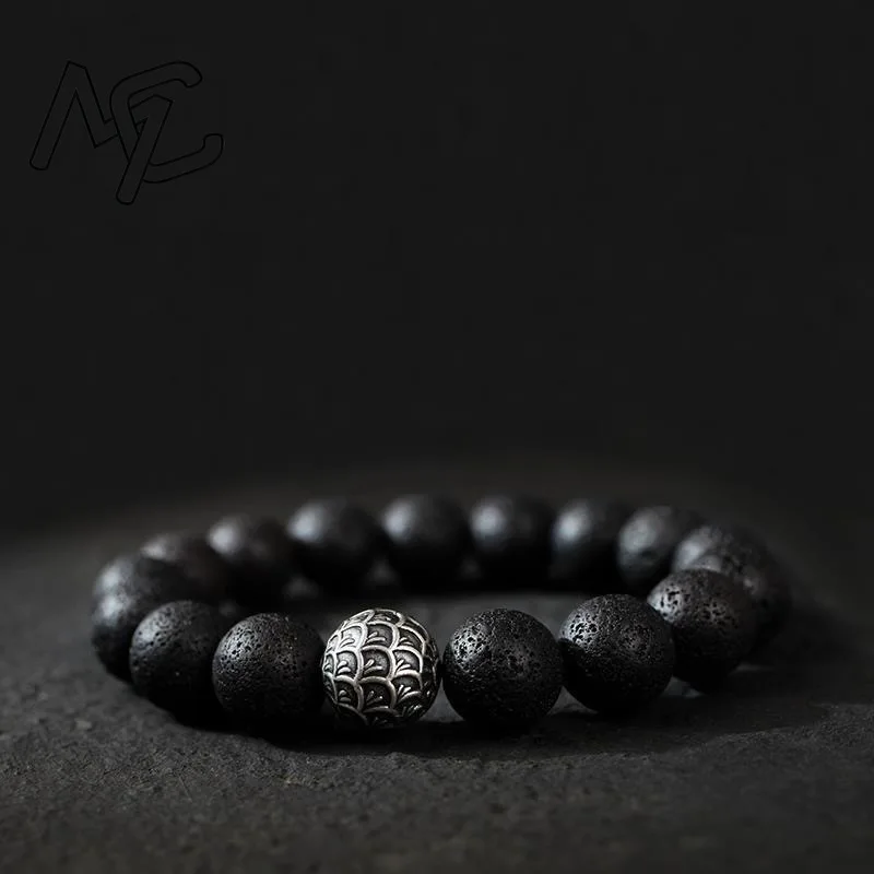 Natural Volcanic Rock Beads Bracelets Amulet Real Jewelry Bangle Talismans Vintage Accessories Carved Gemstone Gift Men Women
Natural Volcanic Rock Beads Bracelets Amulet Real Jewelry Bangle Talismans Vintage Accessories Carved Gemstone Gift Men Women