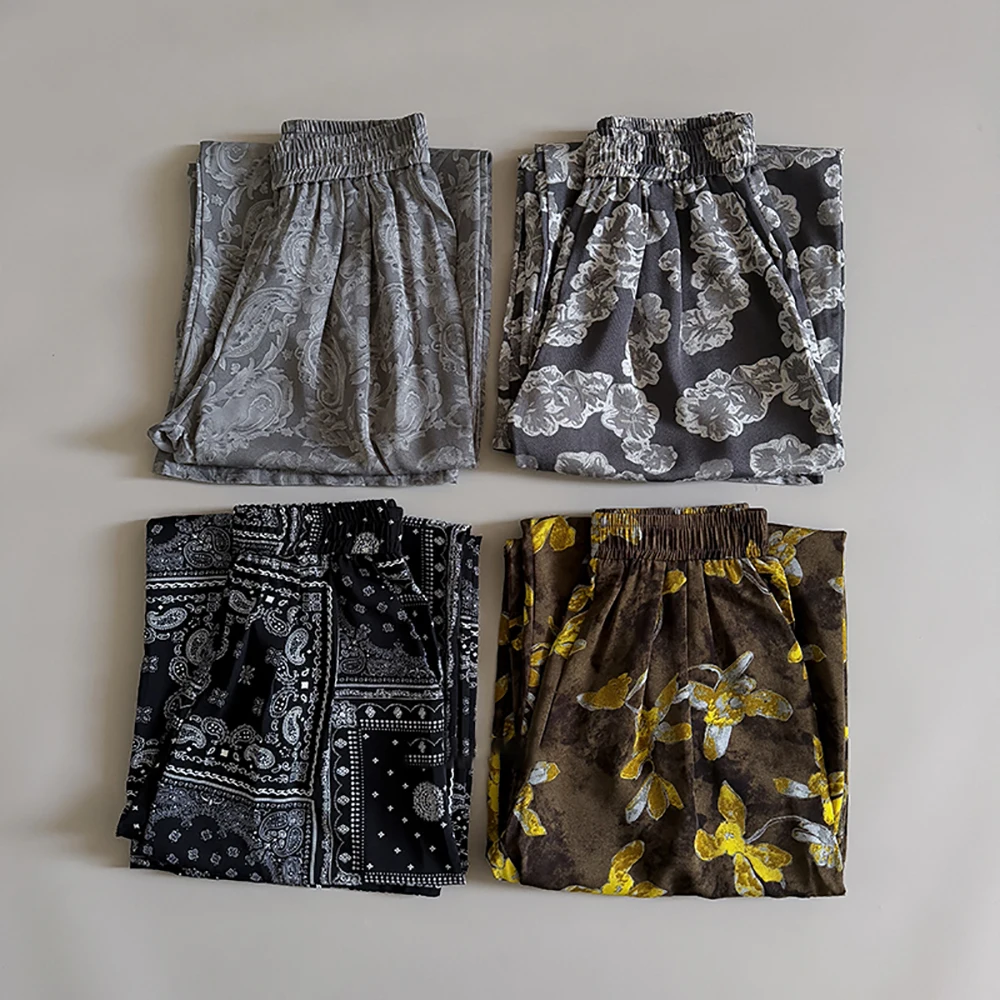 Женские повседневные длинные брюки 202, весна-лето, нежные широкие брюки с принтом и высокой талией, универсальные брюки, одежда для поездок на работу для детей 18–24 лет
Женские повседневные длинные брюки 202, весна-лето, нежные широкие брюки с принтом и высокой талией, универсальные брюки, одежда для поездок на работу для детей 18–24 лет