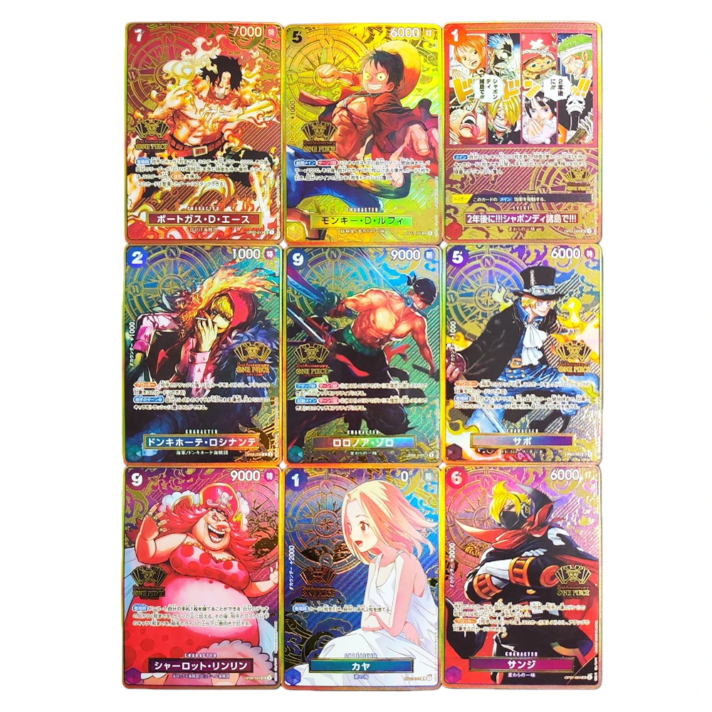 Proxy ONE PIECE CARD GAME 2nd ANNIVERSARY SET OPCG Реплика Ace Sabo Zoro Sanji Luffy Gold Collection Box Game Аниме Карты
Proxy ONE PIECE CARD GAME 2nd ANNIVERSARY SET OPCG Реплика Ace Sabo Zoro Sanji Luffy Gold Collection Box Game Аниме Карты