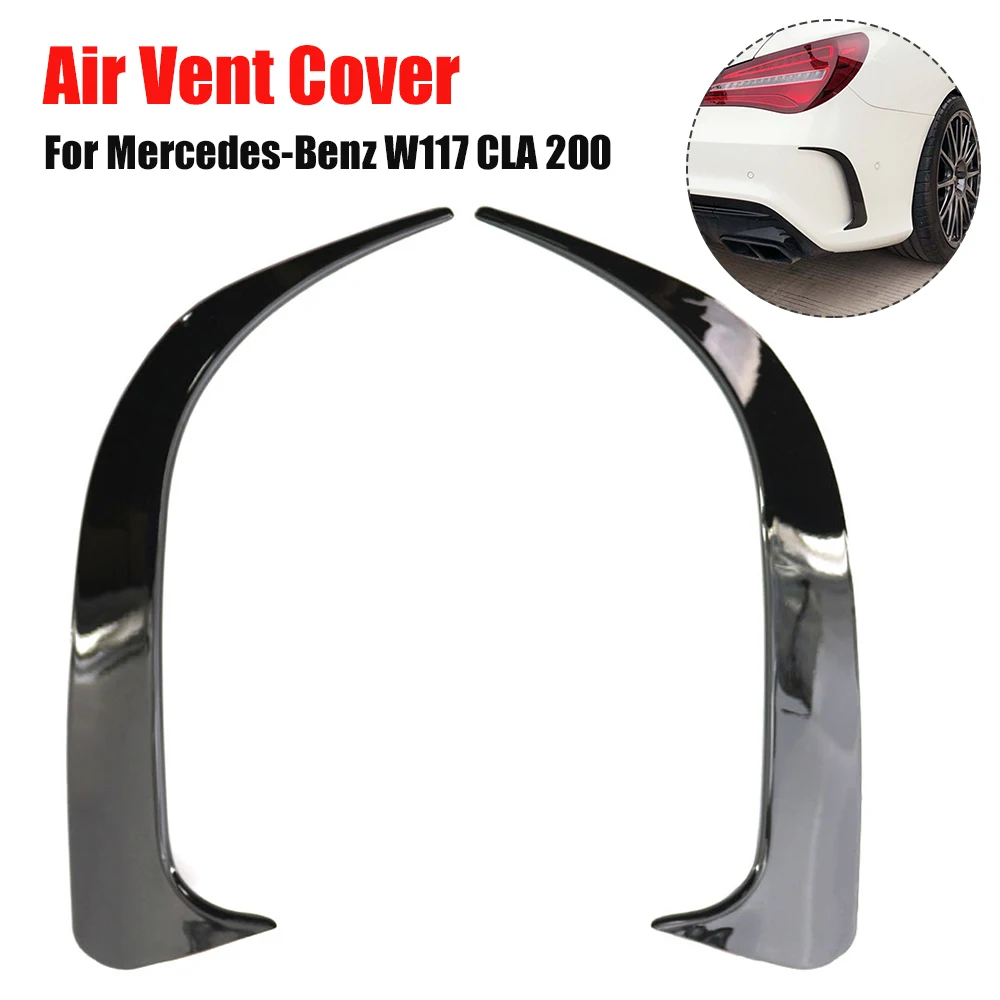 1 пара вставок, спойлер на задний бампер, канавки, вентиляционные отверстия для Mercedes-Benz W117 CLA 200 250 45 AMG 14-18, крышка вентиляционного отверстия автомобиля из АБС-пластика
1 пара вставок, спойлер на задний бампер, канавки, вентиляционные отверстия для Mercedes-Benz W117 CLA 200 250 45 AMG 14-18, крышка вентиляционного отверстия автомобиля из АБС-пластика