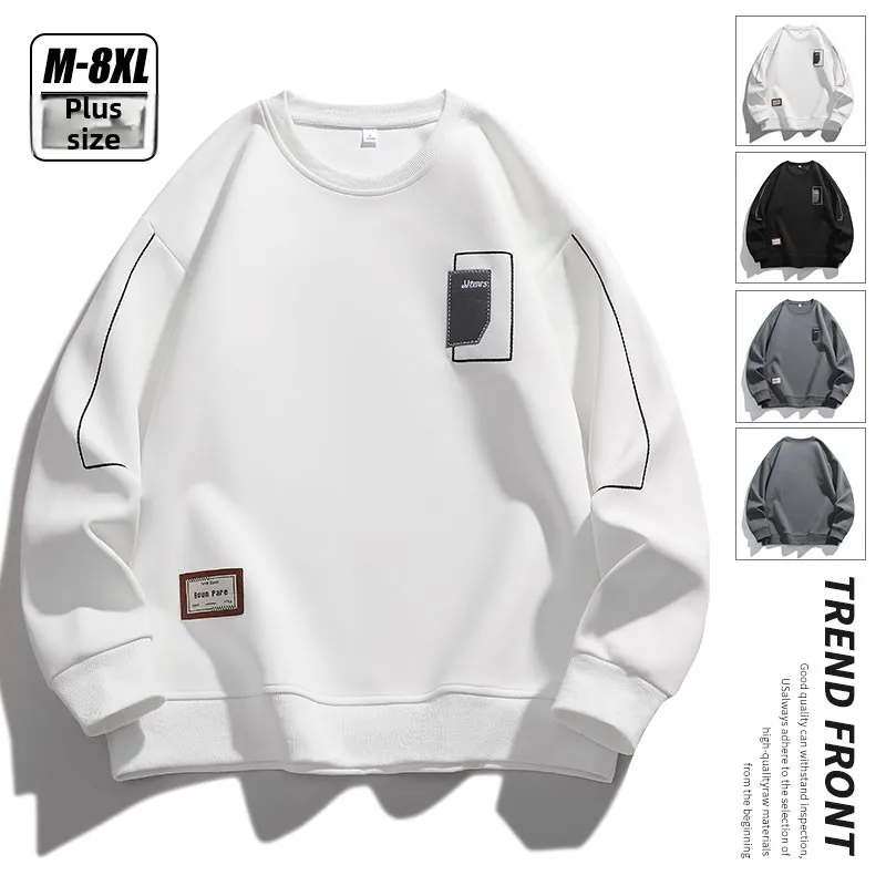 2025 New Hoodies Men's Autumn Harajuku Casual Embroidered Crew Neck Long Sleeve Sweatshirts Male 8xl Plus Size Hip Hop Pullover
2025 New Hoodies Men's Autumn Harajuku Casual Embroidered Crew Neck Long Sleeve Sweatshirts Male 8xl Plus Size Hip Hop Pullover