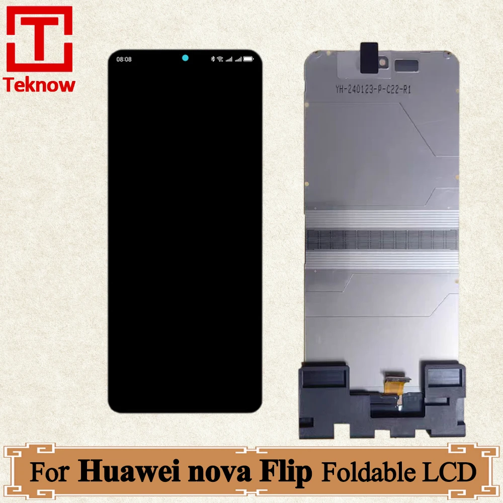 Оригинальный складной ЖК-дисплей 6,94 дюйма для Huawei nova Flip PSD-AL00, ЖК-дисплей, большой экран, сенсорная панель, дигитайзер в сборе, запасная часть
Оригинальный складной ЖК-дисплей 6,94 дюйма для Huawei nova Flip PSD-AL00, ЖК-дисплей, большой экран, сенсорная панель, дигитайзер в сборе, запасная часть