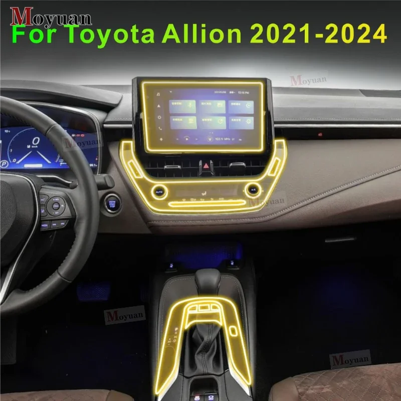 Для Toyota Allion 2021-2024 панель коробки передач навигационный экран автомобильный интерьер защитная пленка из ТПУ наклейка против царапин
Для Toyota Allion 2021-2024 панель коробки передач навигационный экран автомобильный интерьер защитная пленка из ТПУ наклейка против царапин