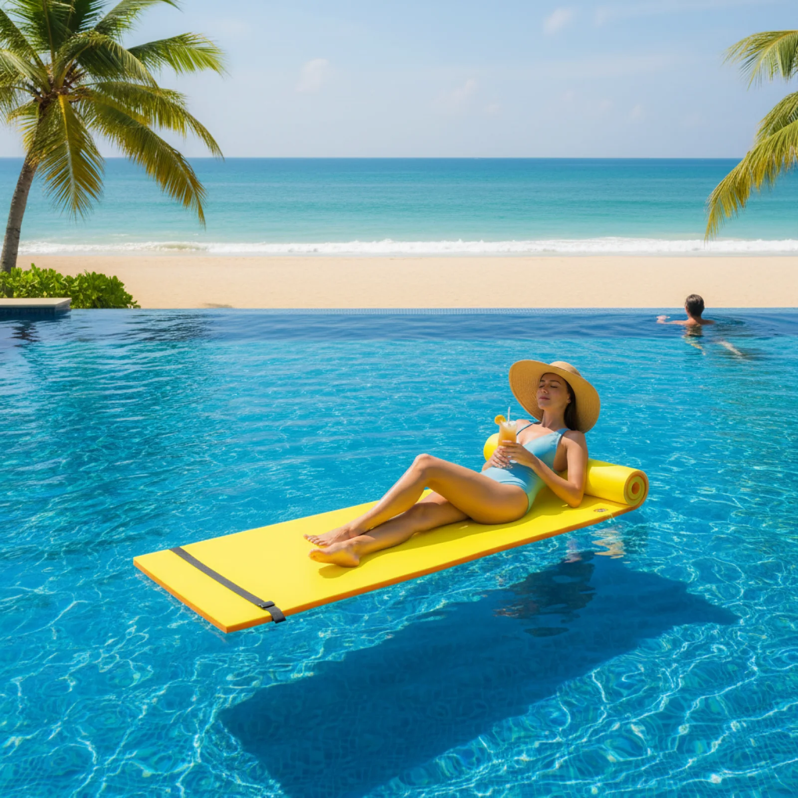 Unsinkable Pool Lounger XPE Foam Float Pad Water Mat Outdoor Floating Mattress Board for Swimming Beach Family Use
Unsinkable Pool Lounger XPE Foam Float Pad Water Mat Outdoor Floating Mattress Board for Swimming Beach Family Use