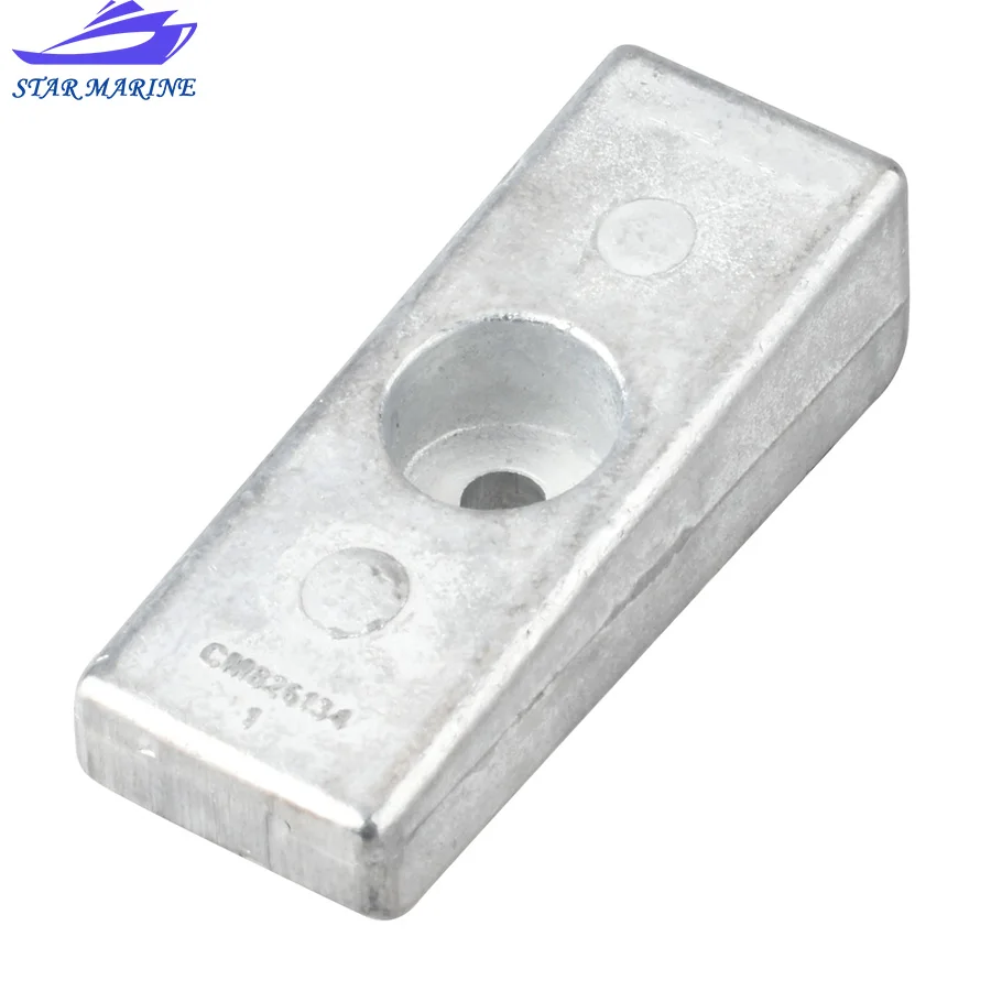 Anode Zinc 826134 For Mercury Mariner Boat Engine Force 65HP-125Hp 826134T; 97-826134T Boat Replaces Parts
Anode Zinc 826134 For Mercury Mariner Boat Engine Force 65HP-125Hp 826134T; 97-826134T Boat Replaces Parts
