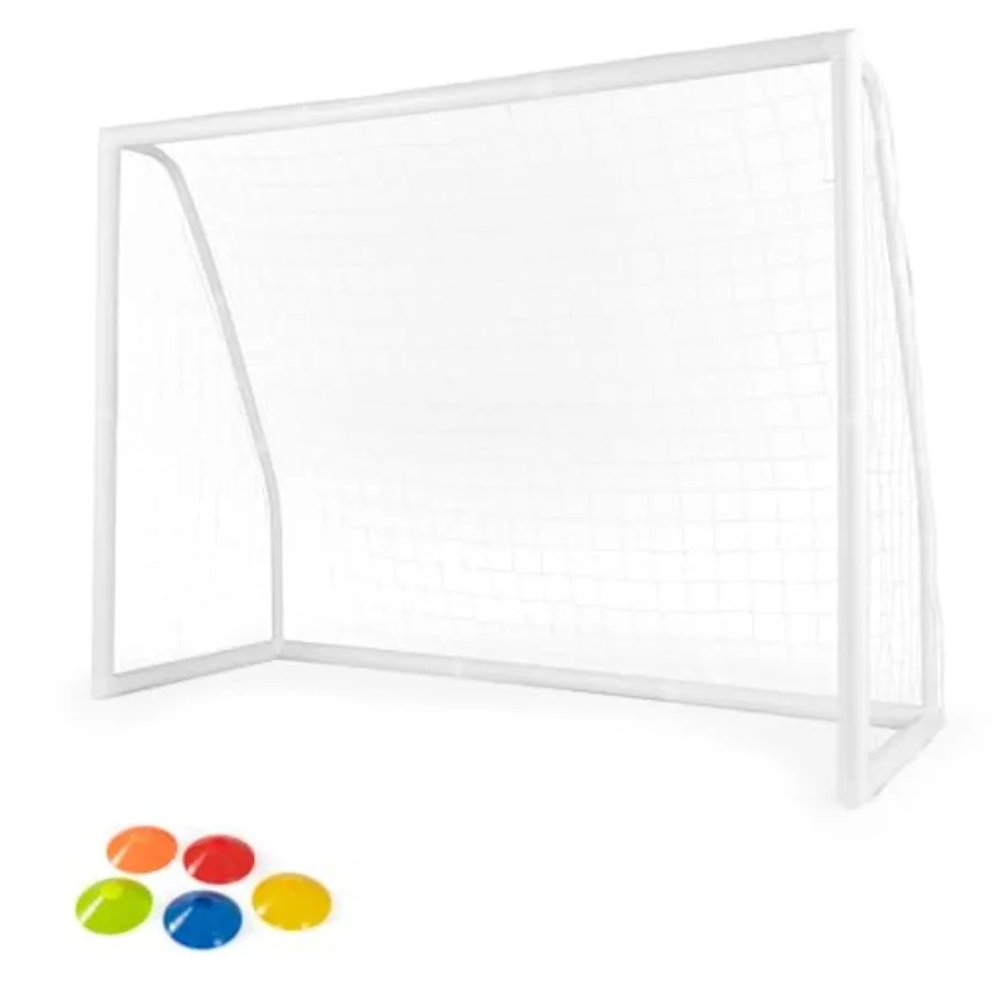Backyard kids soccer practice: UPVC frame soccer goal 12'x6'/8'x6'/6'x4',weatherproof, portable, quick-set-up, high-strength ne
Backyard kids soccer practice: UPVC frame soccer goal 12'x6'/8'x6'/6'x4',weatherproof, portable, quick-set-up, high-strength ne