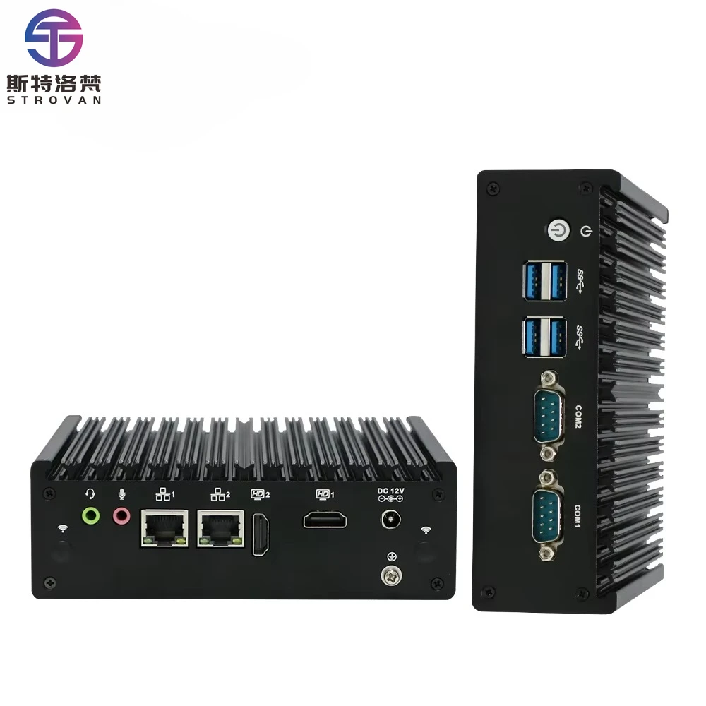 N5095 Fanless Mini PC 4GB Video Memory Industrial Desktop PC Dual LAN RT 1000M WIFI DDR4 Linux Mini Pc New AU US CN EU Plugs
N5095 Fanless Mini PC 4GB Video Memory Industrial Desktop PC Dual LAN RT 1000M WIFI DDR4 Linux Mini Pc New AU US CN EU Plugs