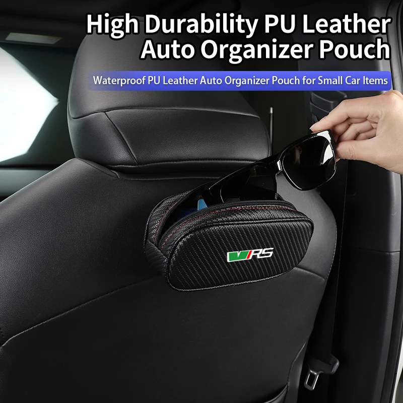 Velcro Leather Storage Pouch For Skoda VRS Octavia Kamiq Kodiaq Karoq RS Superb Fabia Rapid Favorit
Velcro Leather Storage Pouch For Skoda VRS Octavia Kamiq Kodiaq Karoq RS Superb Fabia Rapid Favorit