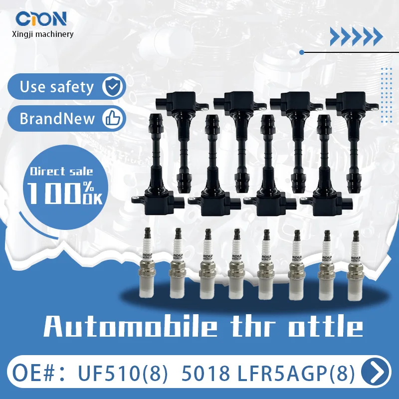 a set of Xingji 8 Ignition Coil Packs and Spark Plugs For 04-07 Nissan Armada Titan Infiniti 5.6L #UF510 And #5018 LFR5AGP
a set of Xingji 8 Ignition Coil Packs and Spark Plugs For 04-07 Nissan Armada Titan Infiniti 5.6L #UF510 And #5018 LFR5AGP