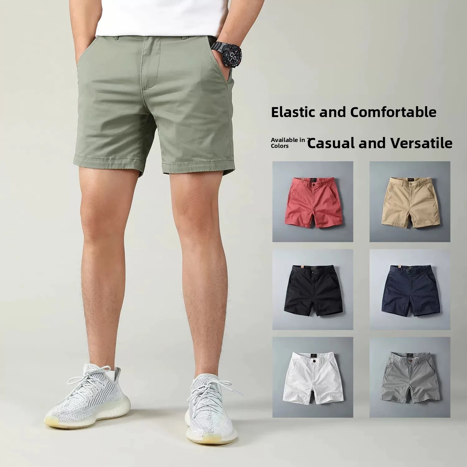 American Retro Three-quarter Length Shorts Men's Summer Thin Straight Leg Four-quarter Pants Casual Comfortable Lightweight
American Retro Three-quarter Length Shorts Men's Summer Thin Straight Leg Four-quarter Pants Casual Comfortable Lightweight