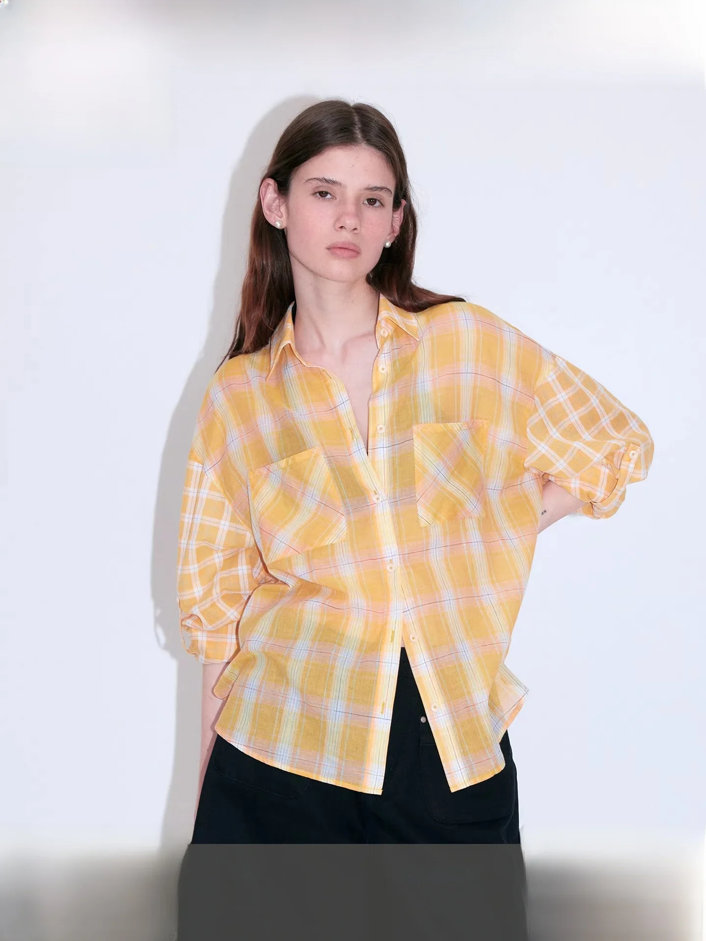 Fano Summer Lightweight Breathable Pure Cotton Women's irt Double id Splicing Sunscreen Top Comfortable Korean Sle ...
Fano Summer Lightweight Breathable Pure Cotton Women's irt Double id Splicing Sunscreen Top Comfortable Korean Sle ...