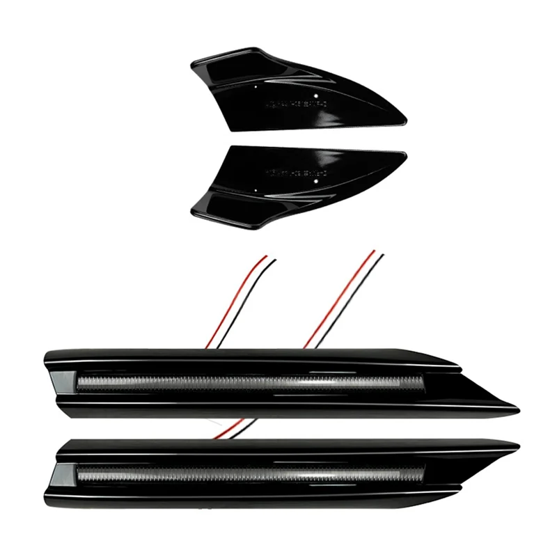 Front Bumper Splitter Canard DRL LED Daytime Running Light For Mercedes Benz C-Class W206 C200 C300 C43 AMG 2022+
Front Bumper Splitter Canard DRL LED Daytime Running Light For Mercedes Benz C-Class W206 C200 C300 C43 AMG 2022+