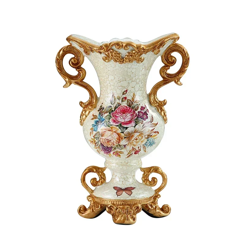 Upscale European style vase decoration, living room flower arrangement, hotel office, bedroom, dining table, porch decoration
Upscale European style vase decoration, living room flower arrangement, hotel office, bedroom, dining table, porch decoration