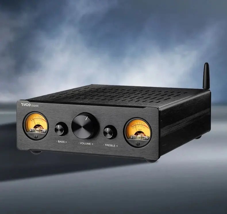 D325X high-power TPA3255 dual channel balanced digital Bluetooth 5.1 power amplifier dual VU meter (with passthrough function)
D325X high-power TPA3255 dual channel balanced digital Bluetooth 5.1 power amplifier dual VU meter (with passthrough function)