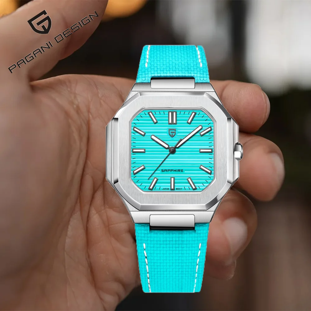 PAGANI DESIGN Новые мужские квадратные кварцевые часы V2, роскошные спортивные водонепроницаемые кварцевые часы из нержавеющей стали с сапфировым стеклом
PAGANI DESIGN Новые мужские квадратные кварцевые часы V2, роскошные спортивные водонепроницаемые кварцевые часы из нержавеющей стали с сапфировым стеклом