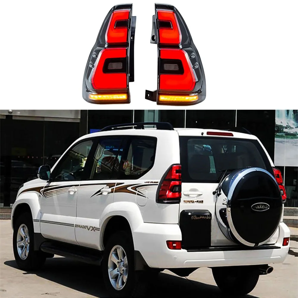 Автомобильный внешний задний фонарь для 2003-2009 Prado 120 FJ120 задний фонарь заднего хода стоп-сигнал задний динамический сигнал поворота
Автомобильный внешний задний фонарь для 2003-2009 Prado 120 FJ120 задний фонарь заднего хода стоп-сигнал задний динамический сигнал поворота