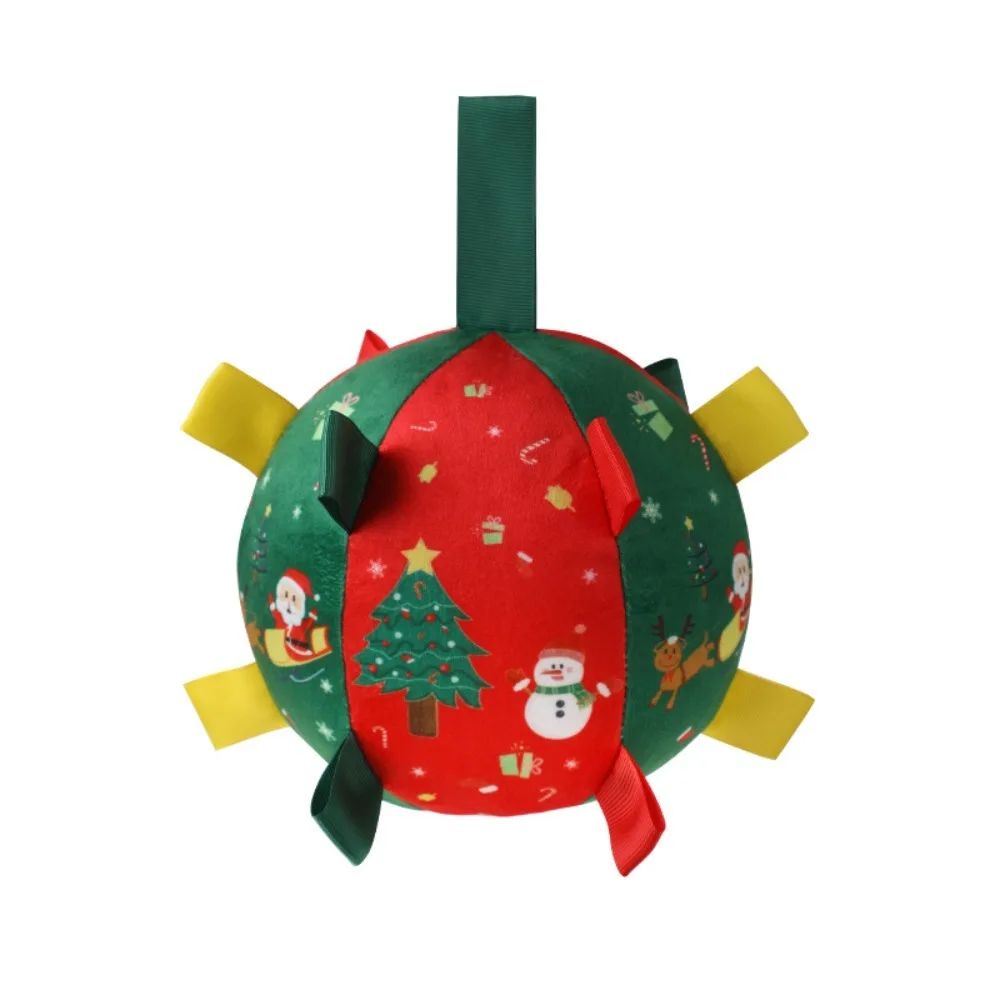 Christmas Bite-Resistant Dog Squeaky Ball Cartoon Santa Claus Puppy Chewing Built in Bell Snowman Dog Teething Teeth Grinding
Christmas Bite-Resistant Dog Squeaky Ball Cartoon Santa Claus Puppy Chewing Built in Bell Snowman Dog Teething Teeth Grinding