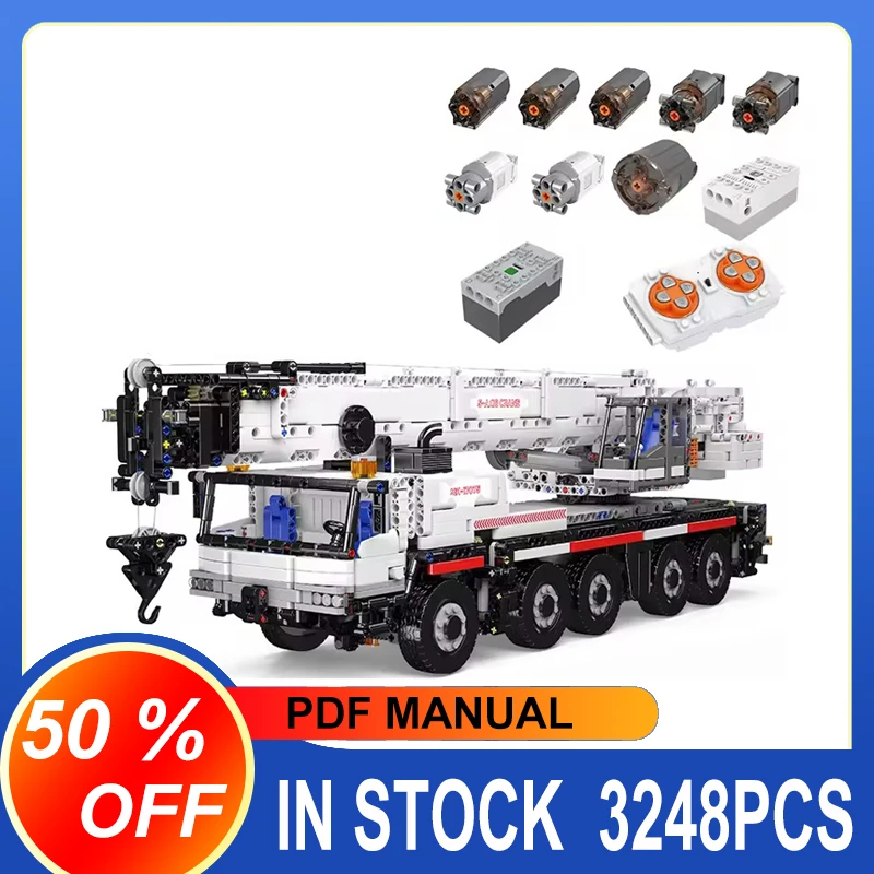 Mould King 18037 Technical Truck Building Block The Motorized Wheeled Tractor Set Assembly Brick Toys Kids Christmas Gift
Mould King 18037 Technical Truck Building Block The Motorized Wheeled Tractor Set Assembly Brick Toys Kids Christmas Gift