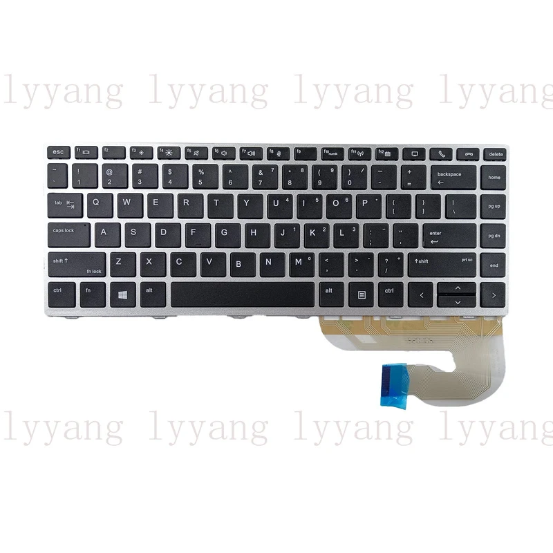 f New US Keyboard Backlit for HP Elitebook 840 G5 840 G6 745 G5 G6 ZBook 14u G5 G6
f New US Keyboard Backlit for HP Elitebook 840 G5 840 G6 745 G5 G6 ZBook 14u G5 G6