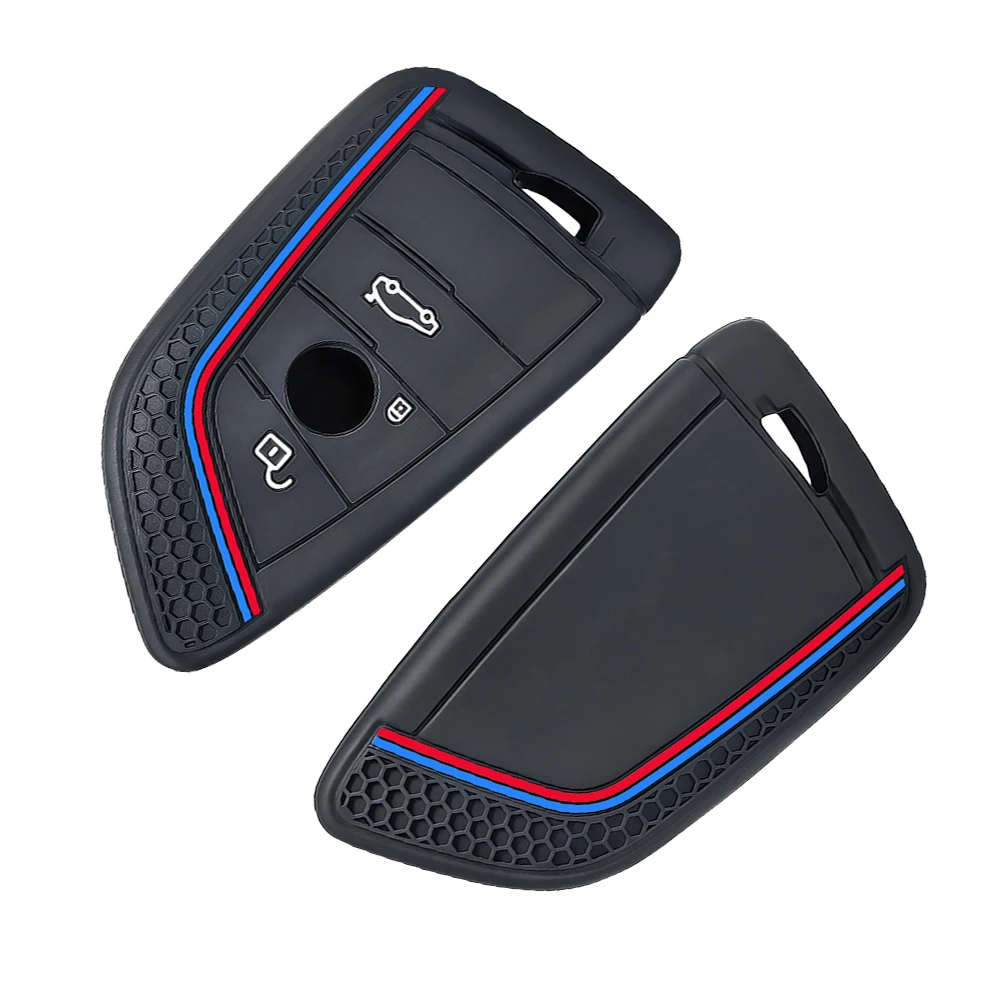 For BMW X1 X3 X4 X5 X6 F15 F16 G30 G20 3 5 7 Series G01 G02 G05 G11 G32 F48 F39 Silicone Car Remote Key Case Cover Shell Fob
For BMW X1 X3 X4 X5 X6 F15 F16 G30 G20 3 5 7 Series G01 G02 G05 G11 G32 F48 F39 Silicone Car Remote Key Case Cover Shell Fob