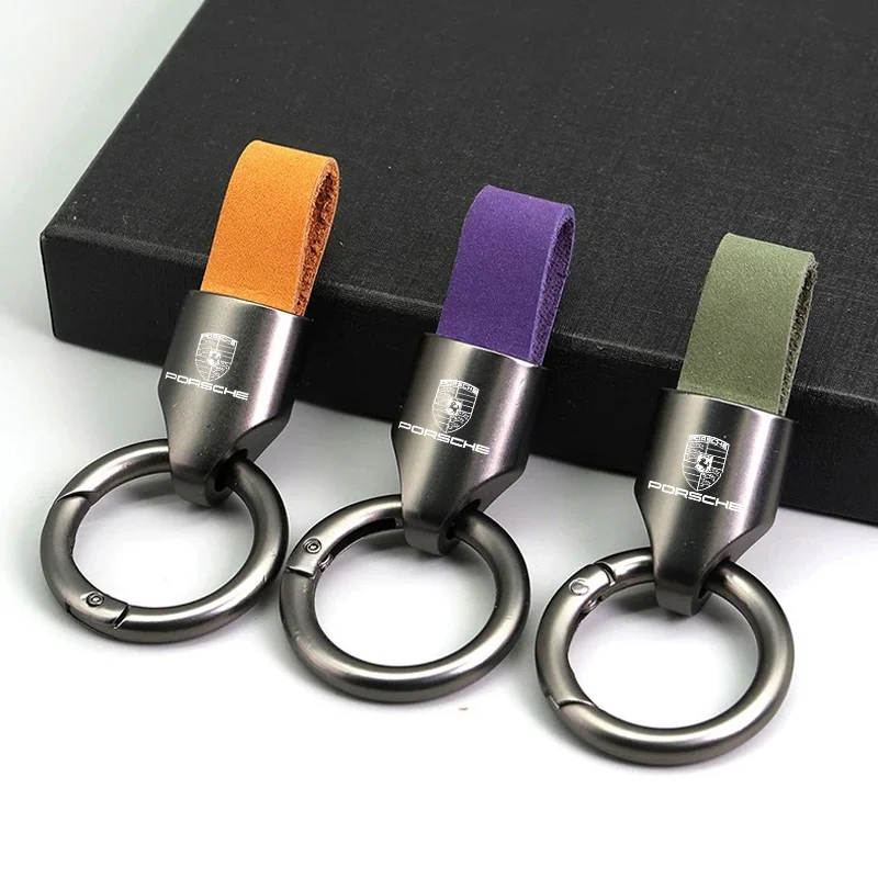 Metal Car Badge Key Chain Pendant Keychain Holder Accessories For Porsche Macan 911 718 Taycan Panamera Cayenne Boxster Cayman
Metal Car Badge Key Chain Pendant Keychain Holder Accessories For Porsche Macan 911 718 Taycan Panamera Cayenne Boxster Cayman