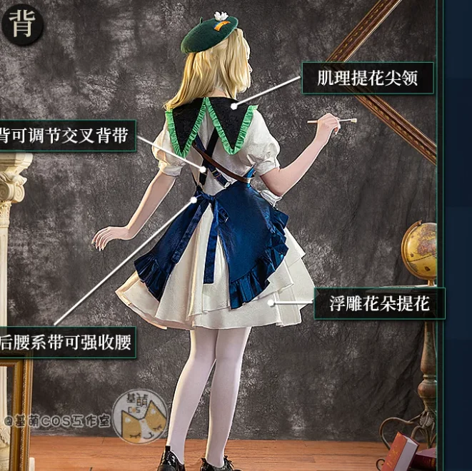 Game Reverse:1999 Kiperina dress Cosplay Costume Uniform Halloween Carnival Party Christmas Play Role Clothes Woman New Clothing
Game Reverse:1999 Kiperina dress Cosplay Costume Uniform Halloween Carnival Party Christmas Play Role Clothes Woman New Clothing