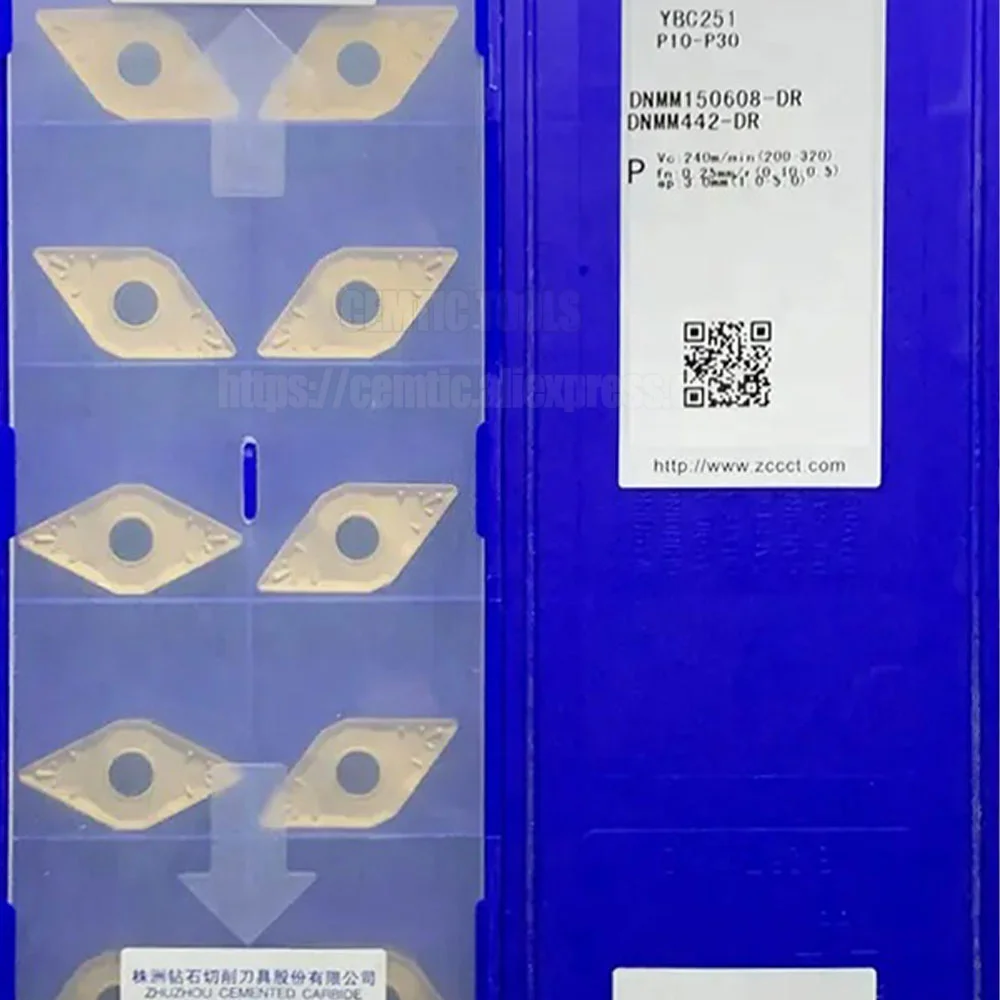 100% Original ZCC YBC251 DNMM150608-DR YBC152 YBC252 Carbide Insert 10pcs/lot
100% Original ZCC YBC251 DNMM150608-DR YBC152 YBC252 Carbide Insert 10pcs/lot