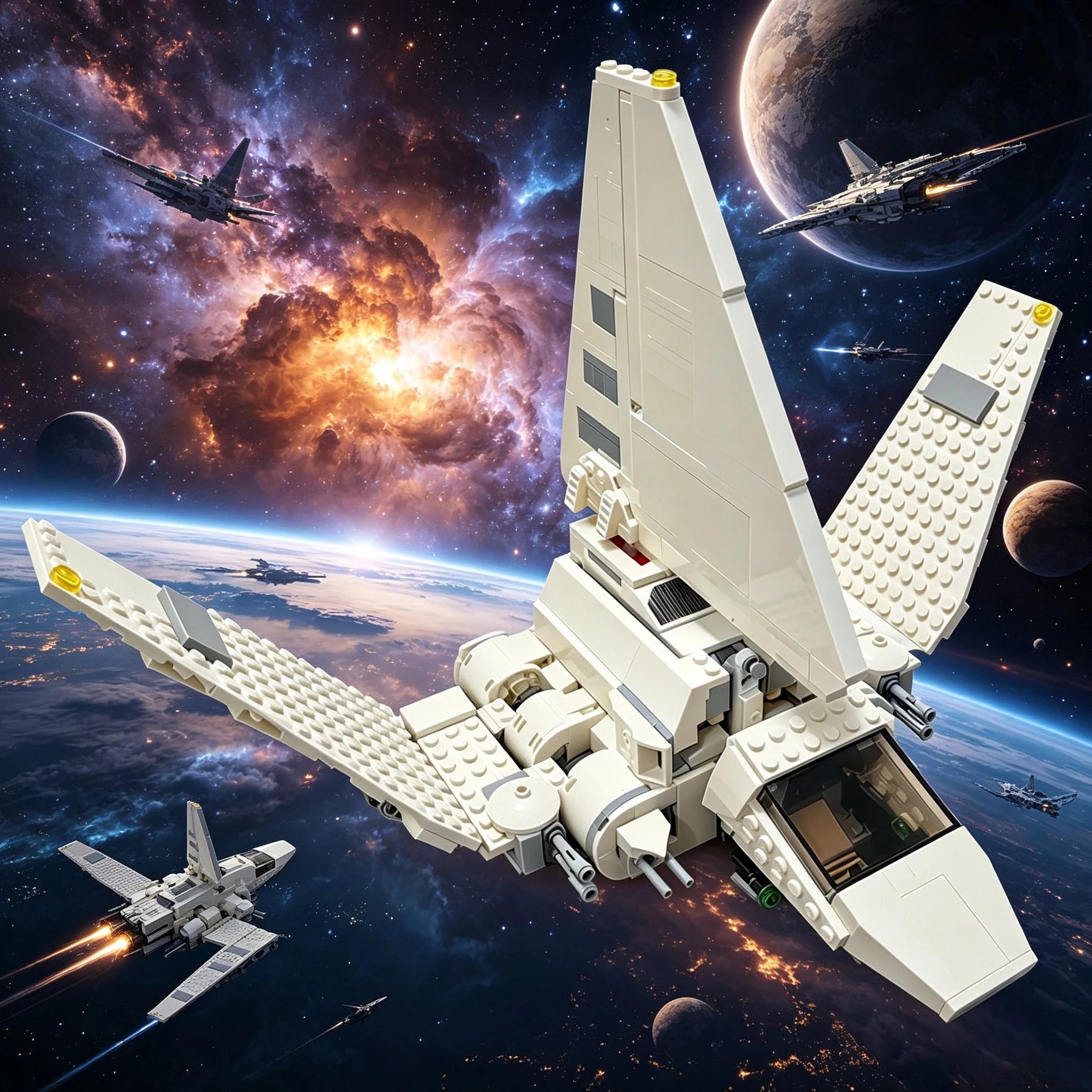 Star Space Spaceship Shuttle Fighter Building Blocks City Aerospace Aircraft Model Bricks Puzzle Educational Toy For Boys Gift
Star Space Spaceship Shuttle Fighter Building Blocks City Aerospace Aircraft Model Bricks Puzzle Educational Toy For Boys Gift
