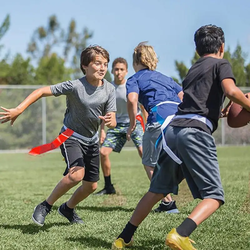 Flag Football Set For Kids Double D Buckle Design For Easy Adjustability Adjustable Football Belt For All Ages Indoor Outdoor
Flag Football Set For Kids Double D Buckle Design For Easy Adjustability Adjustable Football Belt For All Ages Indoor Outdoor