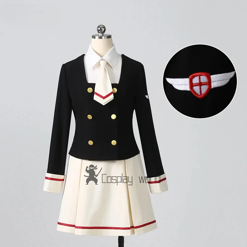Tomoyo Daidoji Kinomoto Sakura косплей костюм R-качество женская милая школьная форма JK повседневная одежда на Хэллоуин
Tomoyo Daidoji Kinomoto Sakura косплей костюм R-качество женская милая школьная форма JK повседневная одежда на Хэллоуин