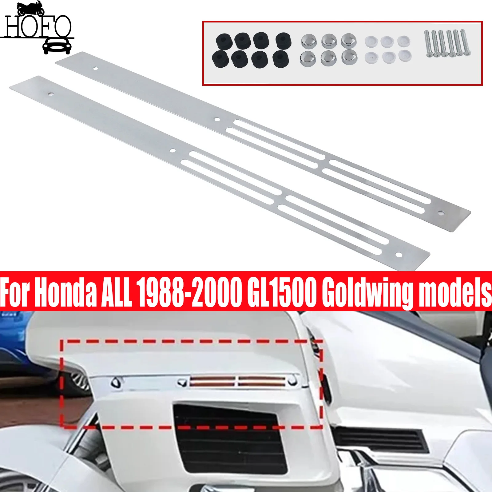 Motor Iron Fairing Side Moulding Trim For Honda Goldwing 1500 GL1500A Aspencade
Motor Iron Fairing Side Moulding Trim For Honda Goldwing 1500 GL1500A Aspencade