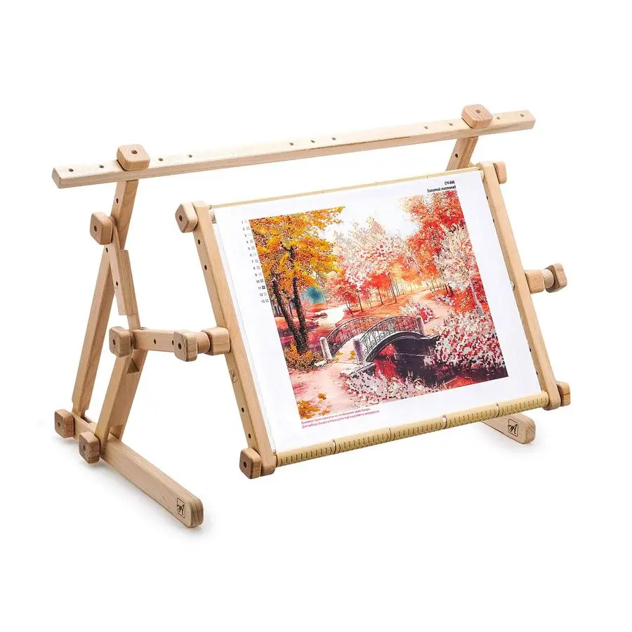 Adjustable Lap Table Stand Hands Free Needlepoint Wooden Cross Stitch Scroll Frame Tapestry Holder Bed Table Stand Craft Tool 15
Adjustable Lap Table Stand Hands Free Needlepoint Wooden Cross Stitch Scroll Frame Tapestry Holder Bed Table Stand Craft Tool 15