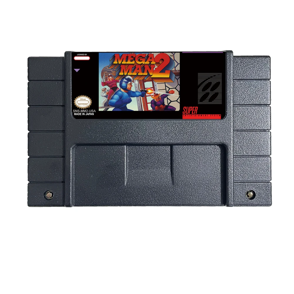 Оригинальная игра MEGA MAN 2 NES для картриджа SNES, 16-битная игровая карта версии США для 16-битной игровой консоли SNES
Оригинальная игра MEGA MAN 2 NES для картриджа SNES, 16-битная игровая карта версии США для 16-битной игровой консоли SNES