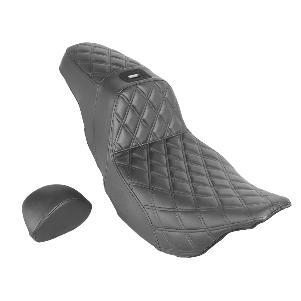 Motorcycle Black Stitching Step Up Lattice Seat with Driver Backrest for Harley Touring Electra Street Road Glide 2009-2024
Motorcycle Black Stitching Step Up Lattice Seat with Driver Backrest for Harley Touring Electra Street Road Glide 2009-2024
