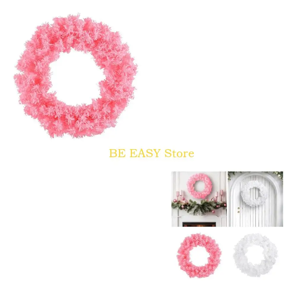 E28F 40cm/50cm Christmas Artificial Wreath Door Hanging Simulation Garlands for Inviting Holiday Christmas Setting Decors
E28F 40cm/50cm Christmas Artificial Wreath Door Hanging Simulation Garlands for Inviting Holiday Christmas Setting Decors