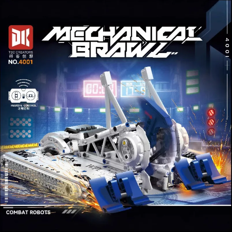 Creative Battle Block Bite Force Robot Hot Blooded Remote Control Battle Block Set Model Adult Boy Toy Gift
Creative Battle Block Bite Force Robot Hot Blooded Remote Control Battle Block Set Model Adult Boy Toy Gift
