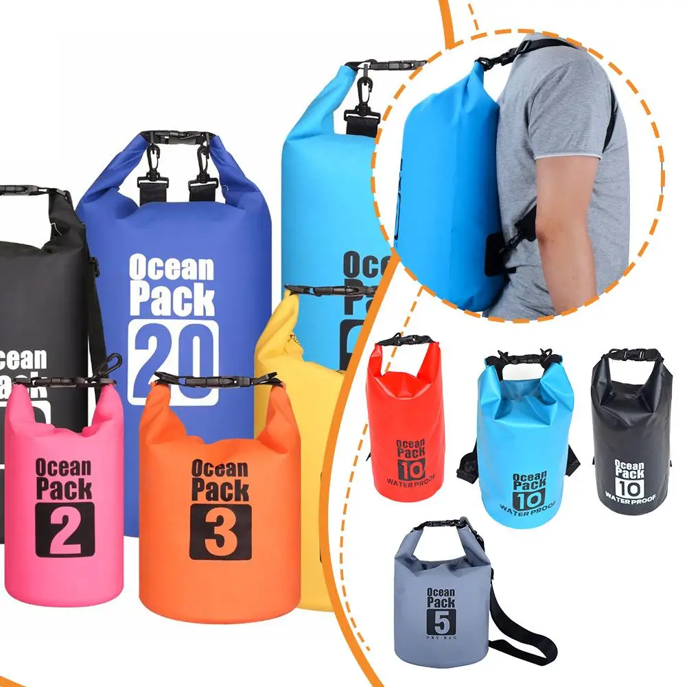 Waterproof Swimming Bag Dry Sack 2L/5L/10L Waterproof Floating Dry Gear Bags For Boating Fishing Rafting Swimming M1Y6
Waterproof Swimming Bag Dry Sack 2L/5L/10L Waterproof Floating Dry Gear Bags For Boating Fishing Rafting Swimming M1Y6