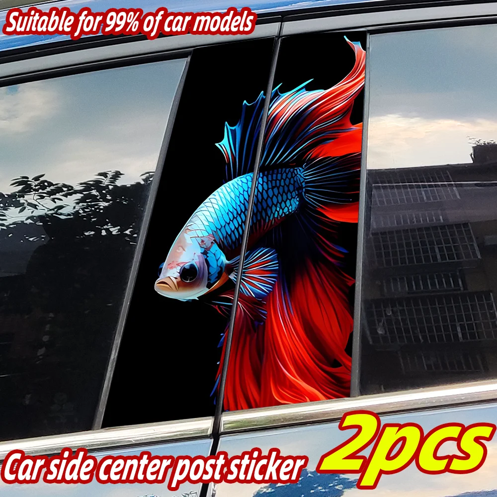 Ornamental Fish Car Stickers Auto B-pillar Car Center Column Decor Cover Scratches Waterproof Sunscreen Vinyl Decals Accessories
Ornamental Fish Car Stickers Auto B-pillar Car Center Column Decor Cover Scratches Waterproof Sunscreen Vinyl Decals Accessories
