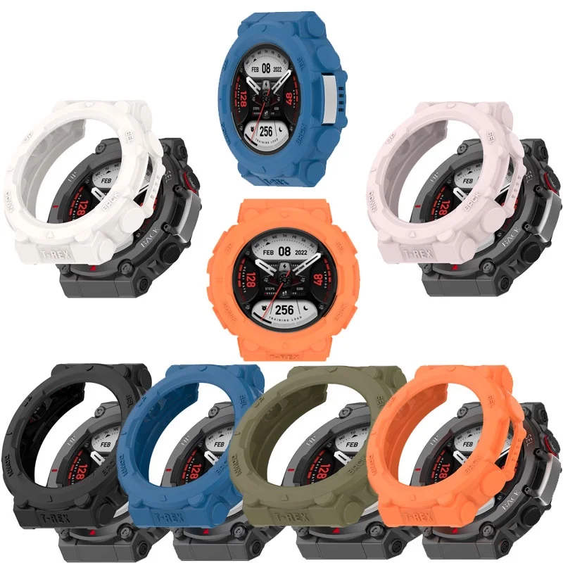 Подходит для Huami Amazfit T-Rex 2, защитная рамка из мягкого силикона из ТПУ.
Подходит для Huami Amazfit T-Rex 2, защитная рамка из мягкого силикона из ТПУ.