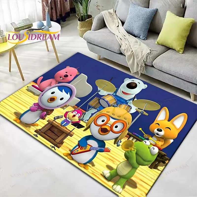 Fashion Popular Cartoon P-PORORO Printed Carpet Living Room Anti-Skid Area Rug Kids Bedroom Mats Yoga Mat Carpet Decor Gift
Fashion Popular Cartoon P-PORORO Printed Carpet Living Room Anti-Skid Area Rug Kids Bedroom Mats Yoga Mat Carpet Decor Gift