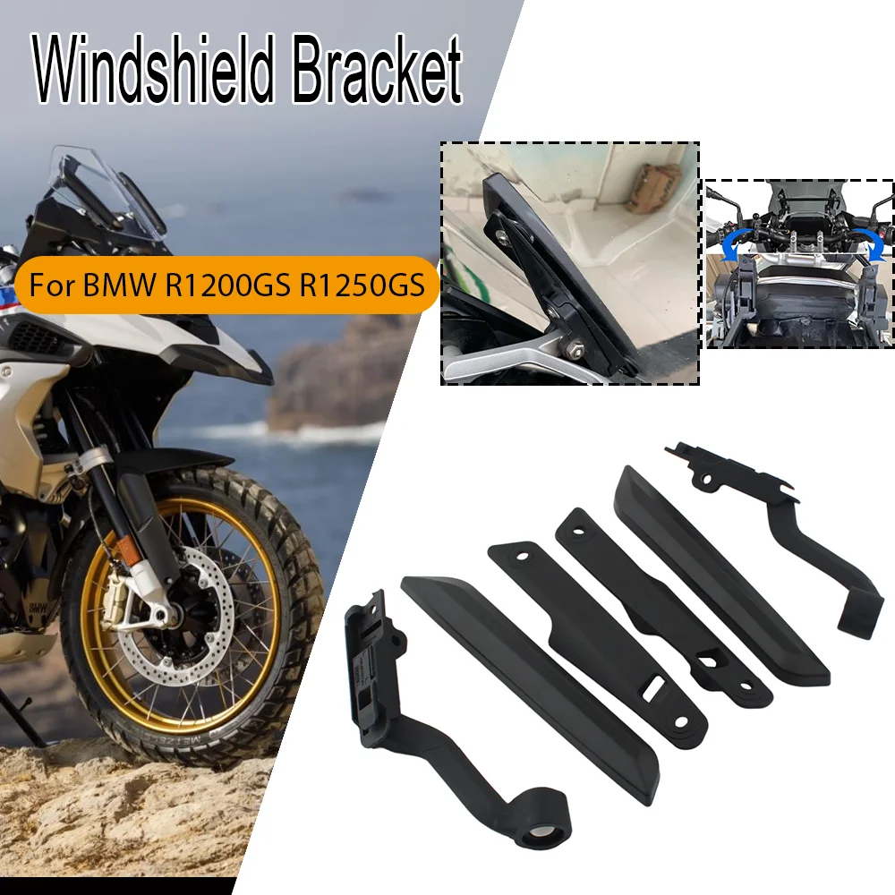 R1200 R1250 GS Windshield Trim Strip Windscreen Support Lifting Holder For BMW R1200GS LC Adventure R1250GS ADV LC 2018-2023