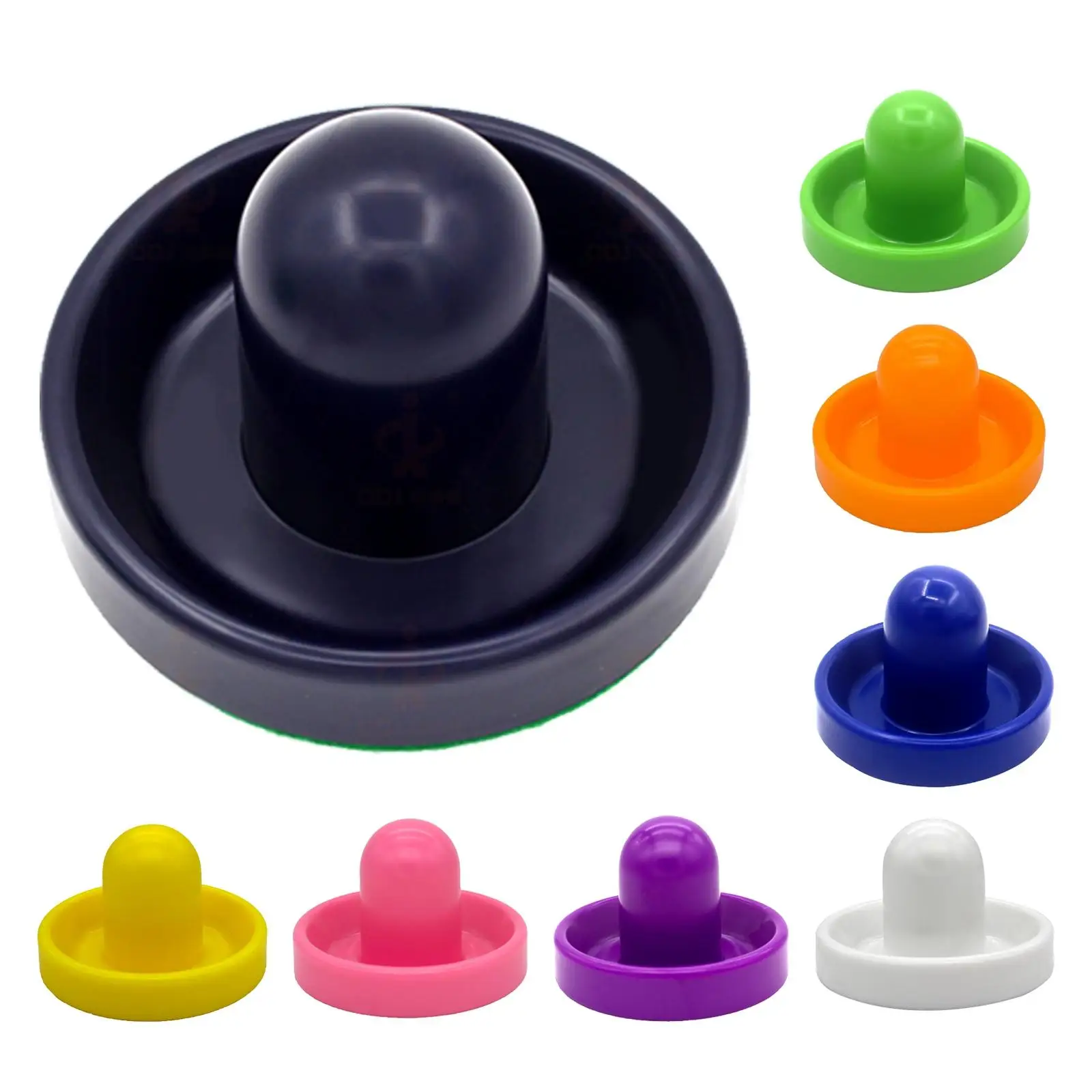 Air Hockey Pushers ABS Plastic Big Felt Strikers Replacement Parts Handles for Equipment for Hockey Tables
Air Hockey Pushers ABS Plastic Big Felt Strikers Replacement Parts Handles for Equipment for Hockey Tables
