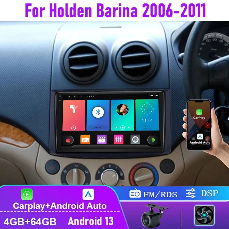 9" 4+64GB For Holden Barina 2006-2011 Car Stereo Radio Wireless Apple CarPlay Android Auto Head Unit FM BT
9" 4+64GB For Holden Barina 2006-2011 Car Stereo Radio Wireless Apple CarPlay Android Auto Head Unit FM BT